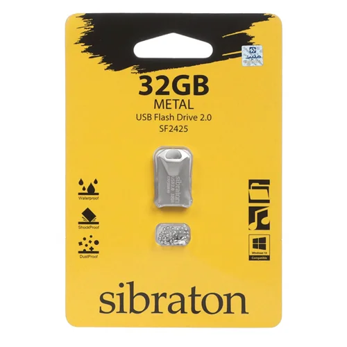 فلش مموری Sibraton METAL SF2425 USB2.0 Flash Memory - 32GB