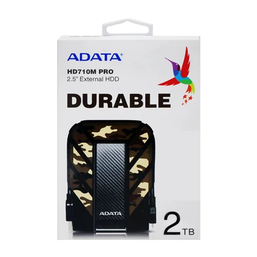 هارد اکسترنال ای دیتا مدل HD710M Pro ظرفیت 2 ترابایت ا External Hard Disk ADATA HD710M Pro 2TB