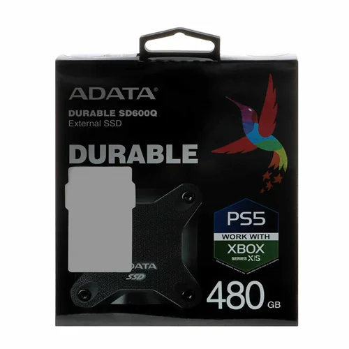 هارد اکسترنال ADATA SSD مدل Durable SD600Q ظرفیت 480GB