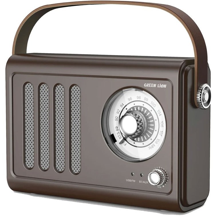 رادیو و اسپیکر بلوتوث گرین لاین Green Lion Vintage Radio Speaker