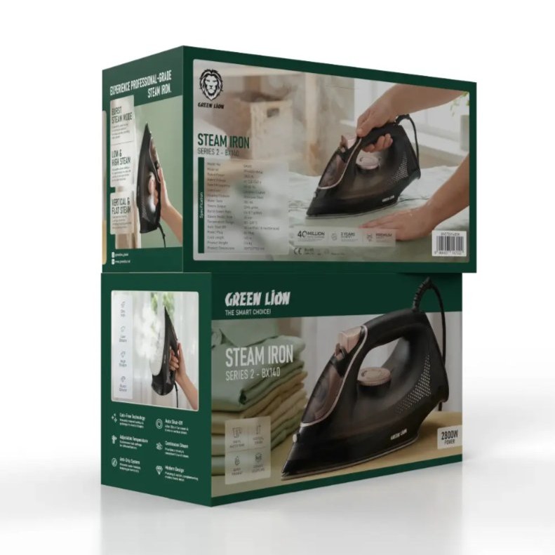 اتو بخار گرین لاین مدل BX140 Green Lion STEAM IRON Series 2 - BX140