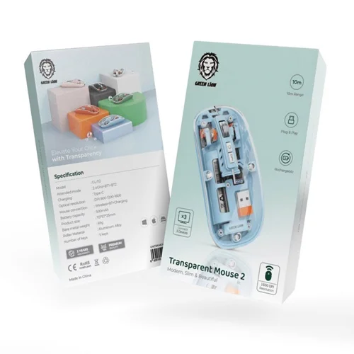 ماوس شفاف گرین لاین مدل GNTRAMOUS2