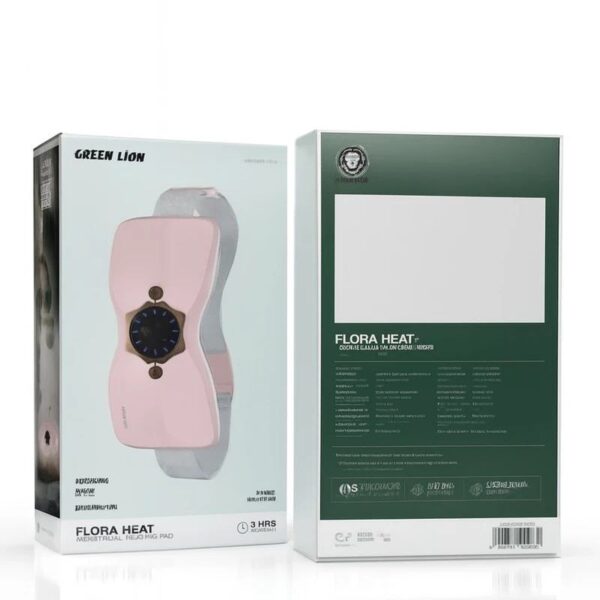 ماساژور قاعدگی گرین لاین مدل Flora Heat greenlion