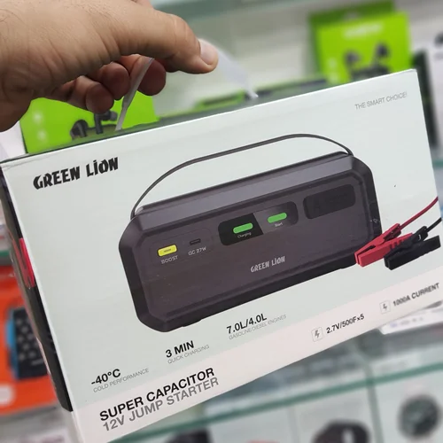 جامپ استارتر گرین لاین مدل Super Capacitor ۱۲ ولت