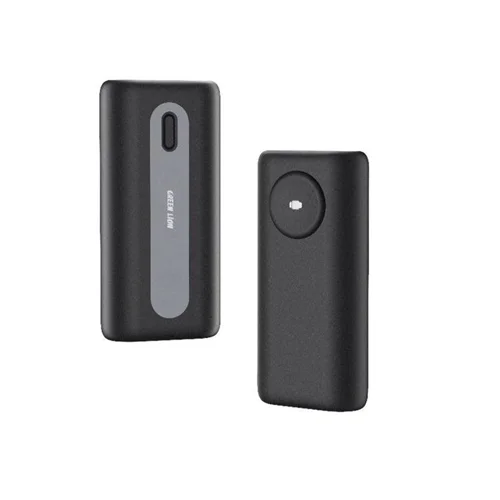 پاوربانک گرین لاین مدل 2 در 1 با ظرفیت 10 هزار میلی آمپر و شارژر بی سیم مدل GN2N10