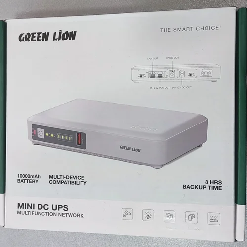 دستگاه UPS گرین لاین مدل Mini DC UPS Multifunction Network