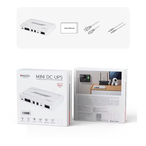 منبع تغذیه اضطراری یو پی اس یسیدو Yesido mini DC ups YP74k