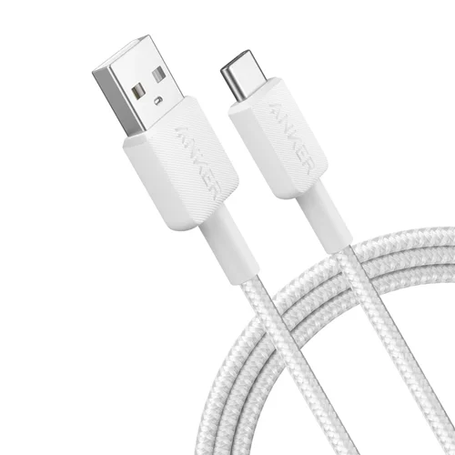 کابل تبدیل USB به USB-C انکر مدل 322/A81H6 طول 1.8 متر