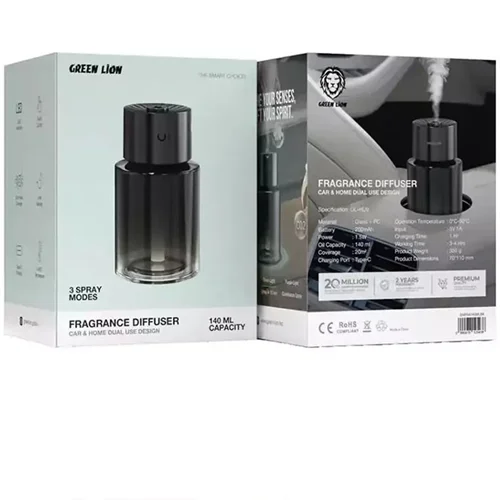 دستگاه بخور ساز و خوشبو کننده گرین لاین Green Lion Fragrance Diffuser 140ML GL-HU9 اصلی