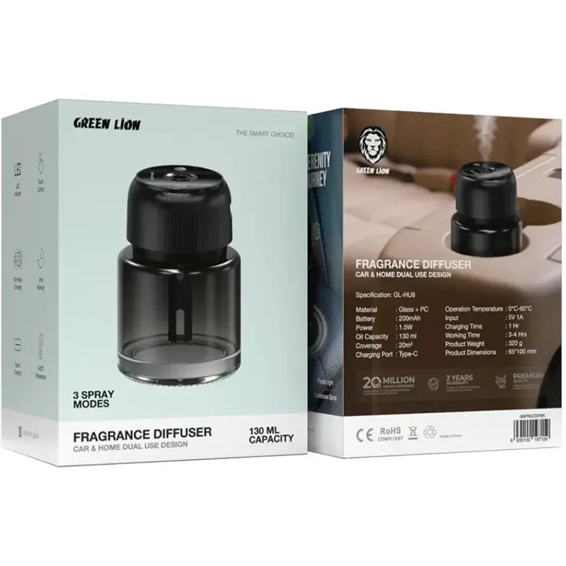 خوشبو کننده و مرطوب ساز گرین لاین مدل GL-HU8 اصلی