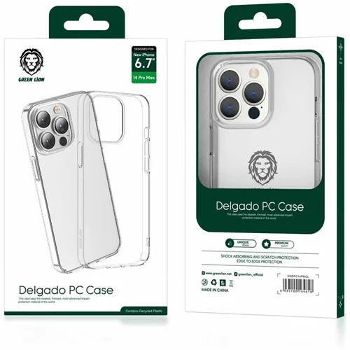قاب شفاف دلگادو سری 14 گرین لاین Green lion Delgado PC Case 14
