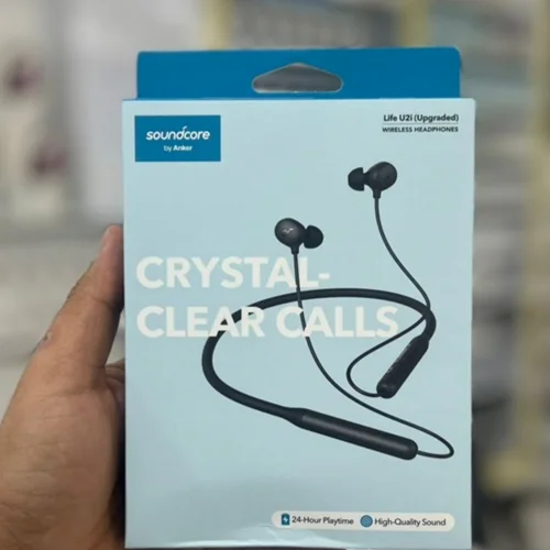 هدفون بی سیم بلوتوثی گردنی انکر مدل anker life u2i new upgrade اصلی با گارانتی