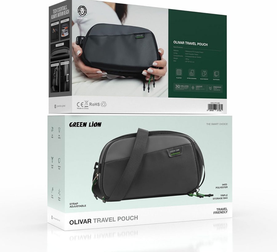 کیف مسافرتی گرین لاین Green Lion Olivar Travel Pouch