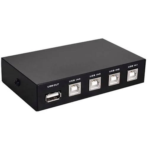 سوئیچ 4 پورت usb دستی مخصوص پرینتر wipro