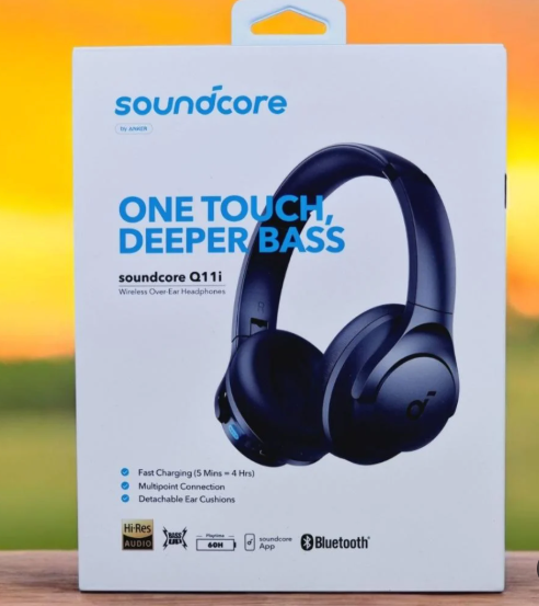 هدفون بی سیم انکر مدل  Sound core Q11i | اصل