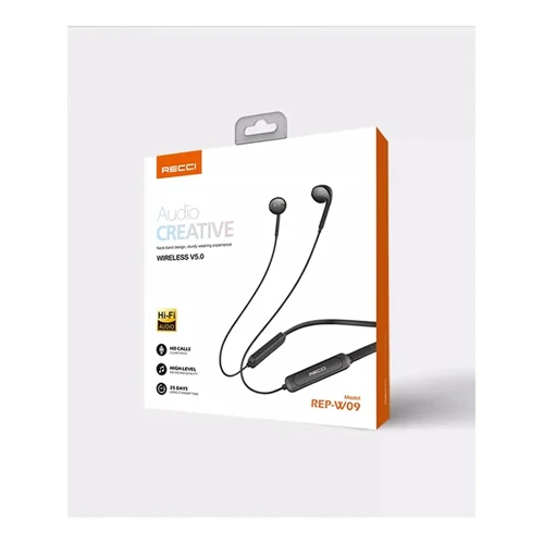 هندزفری گردنی رسی مدل Recci REP W09