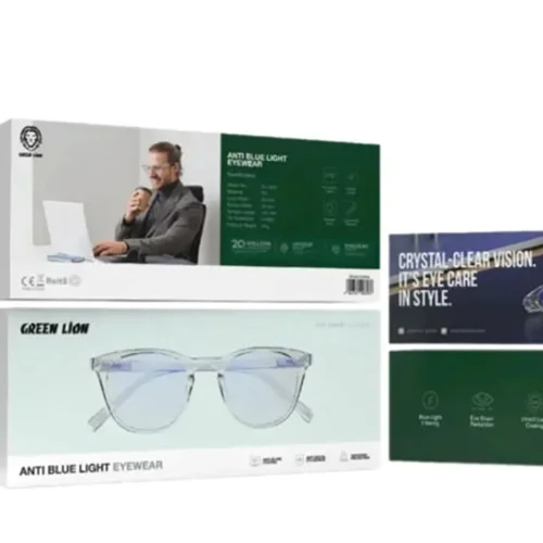 عینک محافظ چشم آنتی بلو لایت گرین لاین Green Lion Anti Blue Light Eyewear