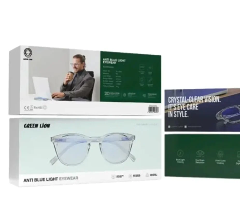 عینک محافظ چشم آنتی بلو لایت گرین لاین Green Lion Anti Blue Light Eyewear