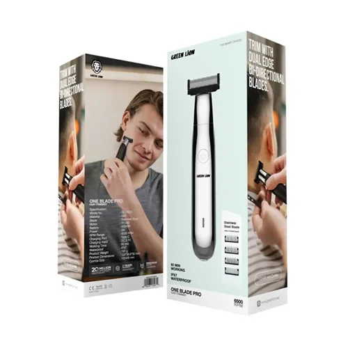 ماشین اصلاح  green lion one blade pro tm33 پک جدید اصلی