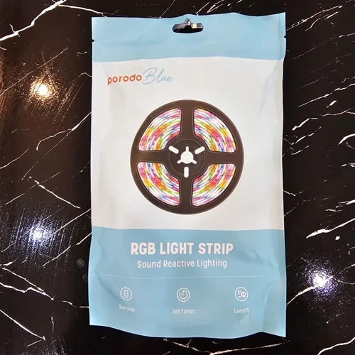 چراغ ریسه ال ای دی پرودو بلو مدل RGB LIGHT STRIP