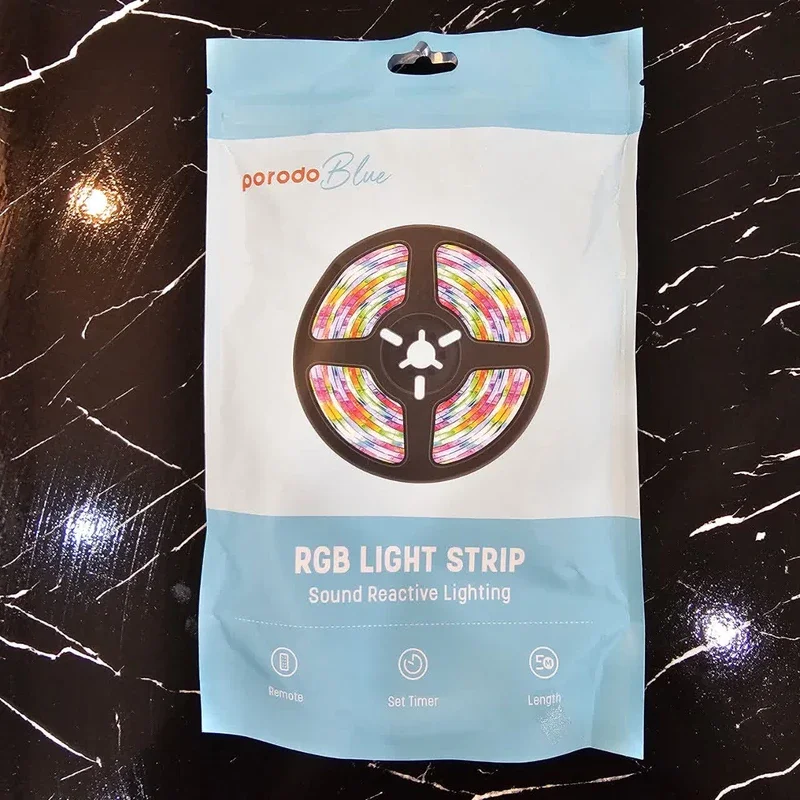 چراغ ریسه ال ای دی پرودو بلو مدل RGB LIGHT STRIP
