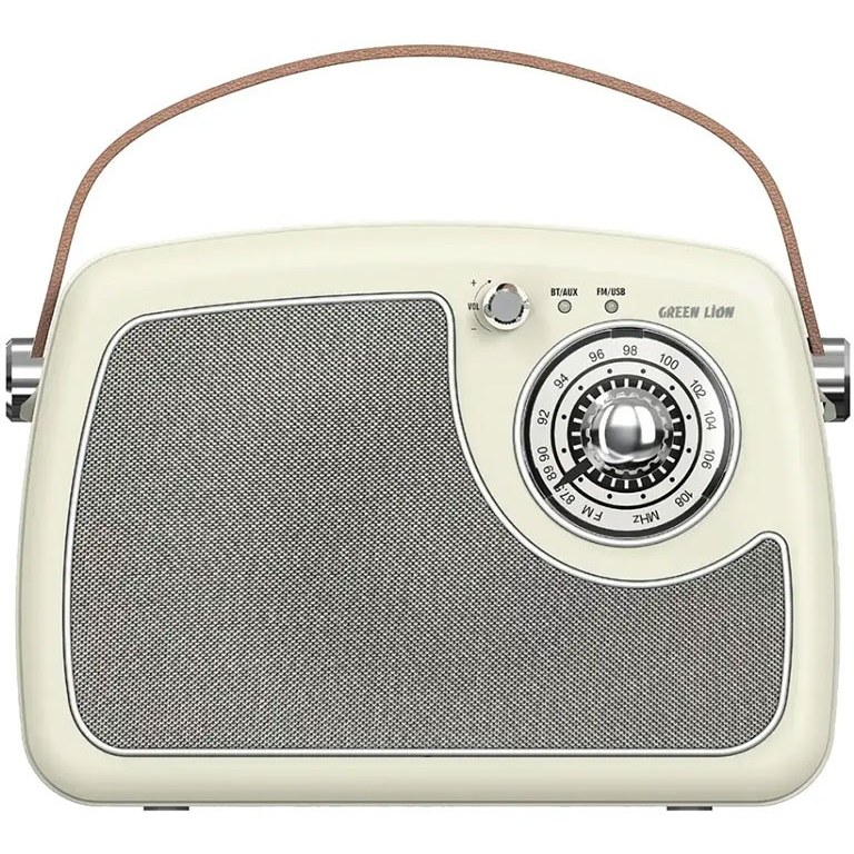 رادیو و اسپیکر بلوتوث گرین لاین Green Lion Retro Radio Speaker