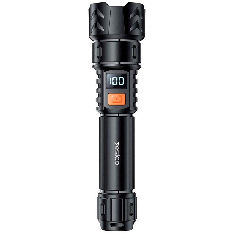 چراغ قوه شارژی یسیدو مدل TC10 نورافکن LED مهتابی