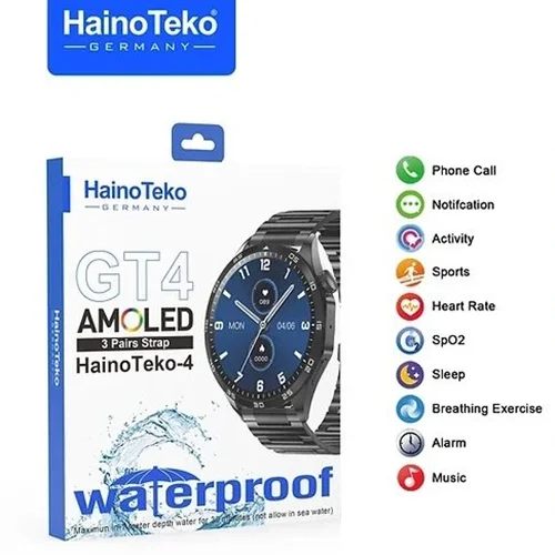 ساعت هوشمندهاینوتکو hainoteko4 GT4 waterproof