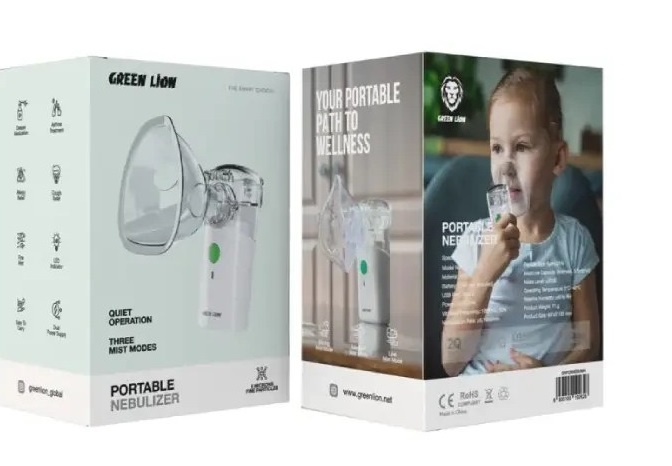 دستگاه نبولایزر قابل حمل گرین لاین Green Lion Portable Nebulizer