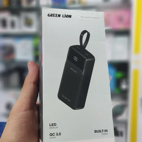 پاوربانک پاور تانک ۳۰۰۰۰ گرین لاین powerbank power tank greenlion پک جدید اصلی