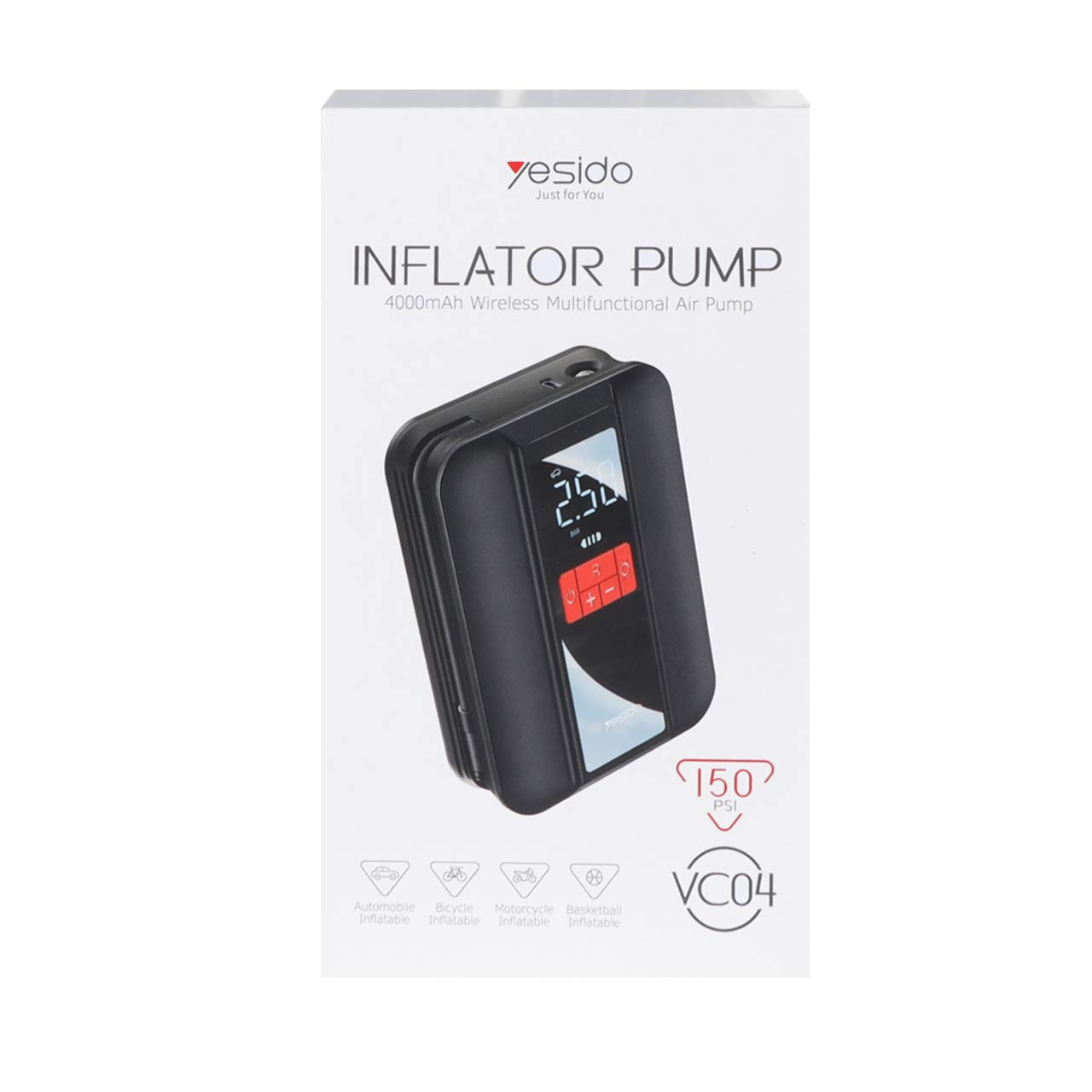 پمپ باد یسیدو Yesido VC04 Inflator pump