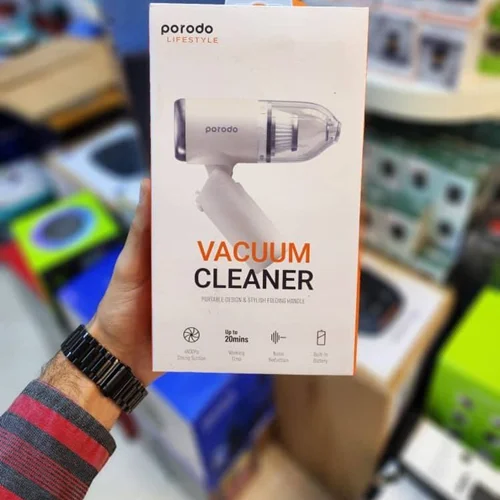 جارو شارژی پرودو مدل Porodo Portable Vacuum Cleaner ا Porodo Portable Vacuum Cleaner