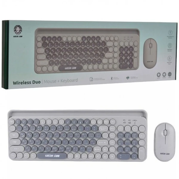 ست ماوس و کیبورد بی سیم گرین لاین  green lion Wireless Duo keyboard