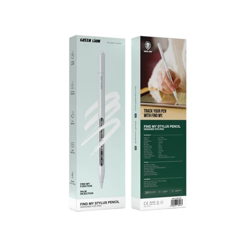قلم لمسی مای استایلوس گرین Green Lion Find My Staylus Pencil مدل GNSTLSPEN3WH