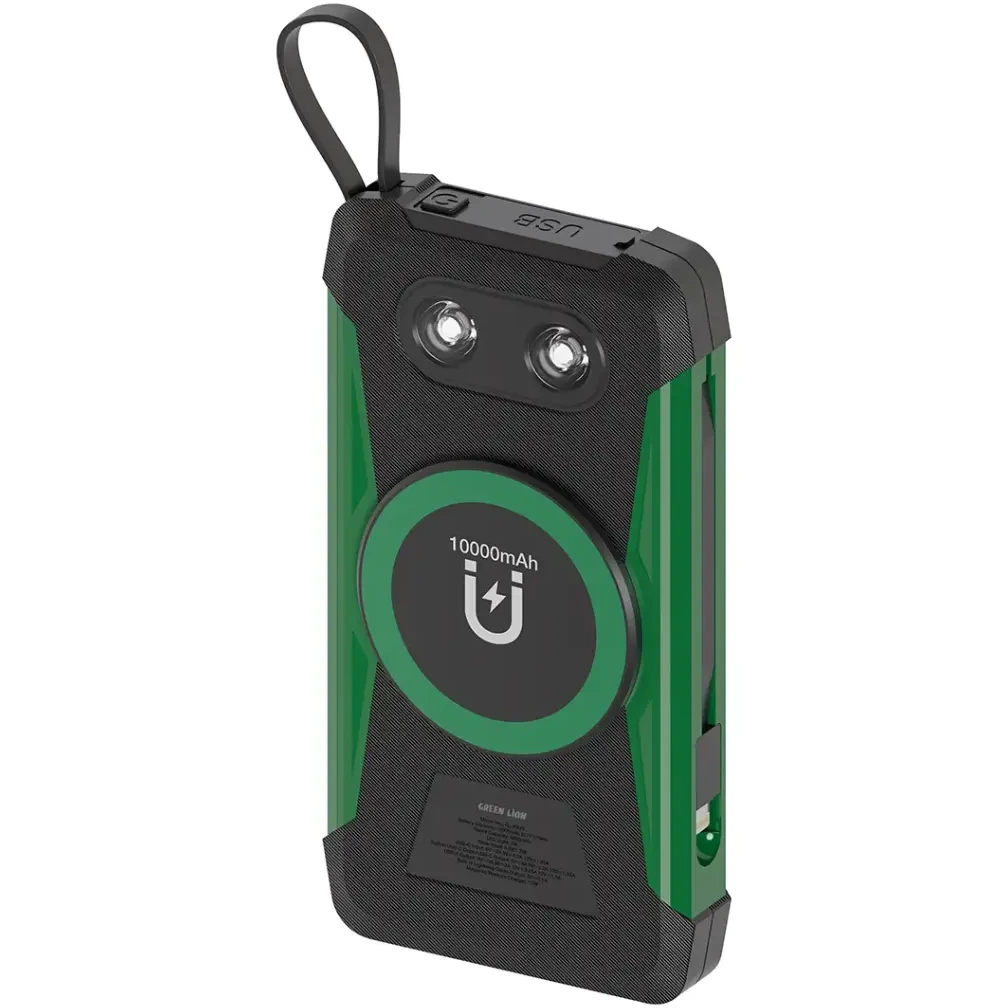 پاوربانک گرین لاین مدل Solar Trex ظرفیت 10000 میلی آمپر ساعت